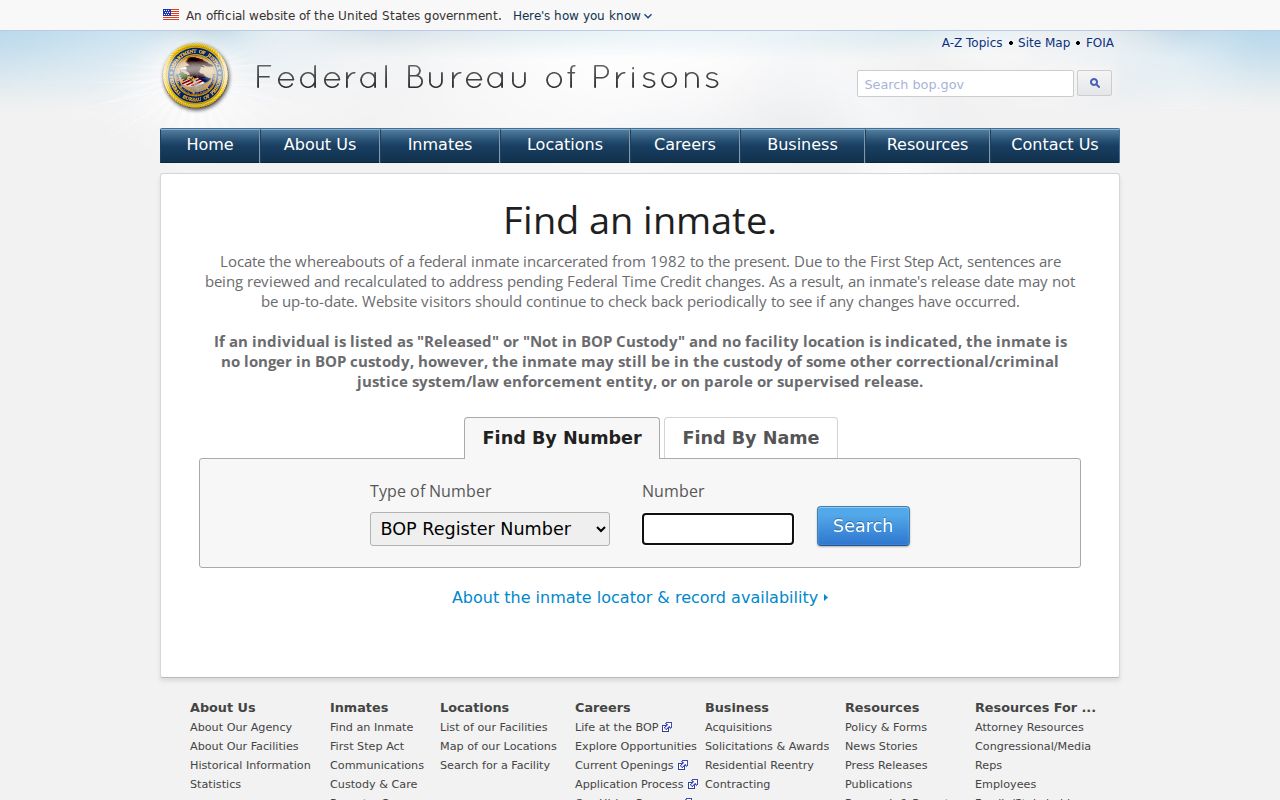 Harris County arrest history federal inmate locator