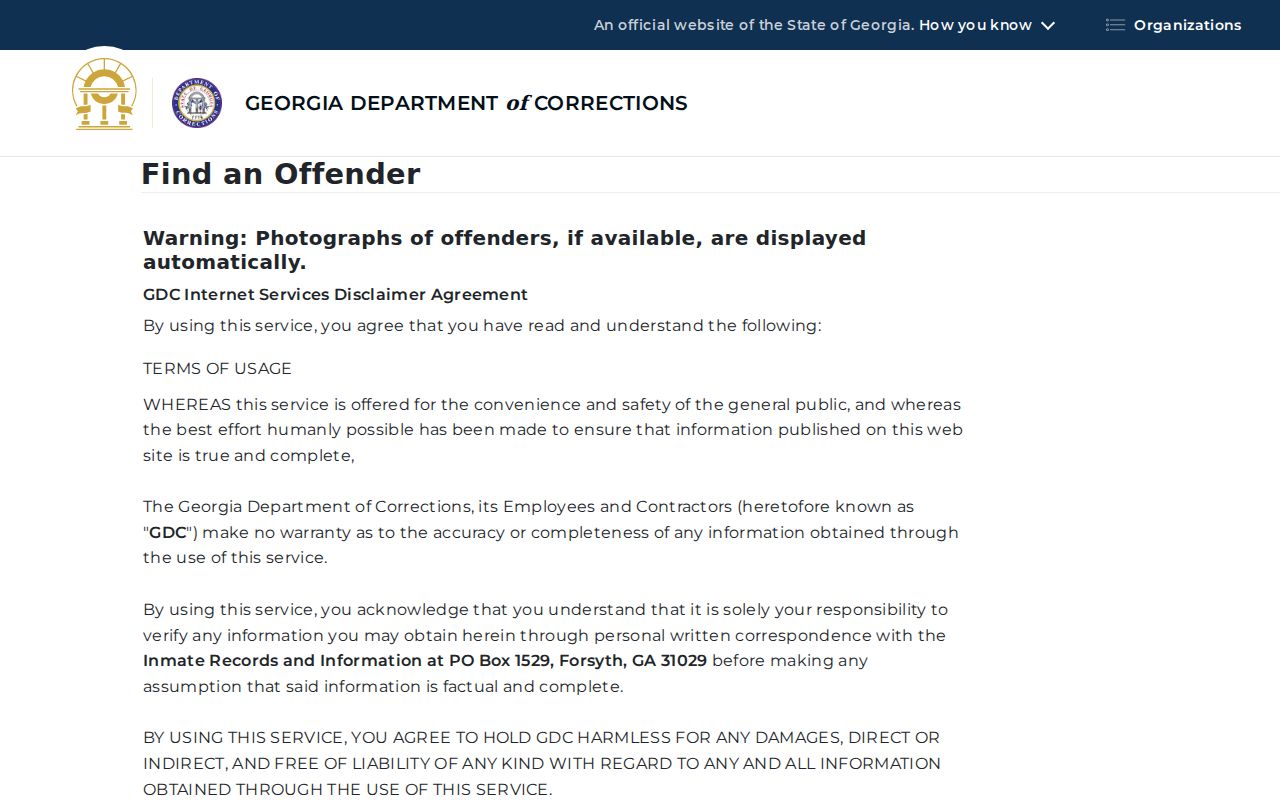 Harris County arrest history GDC offender search