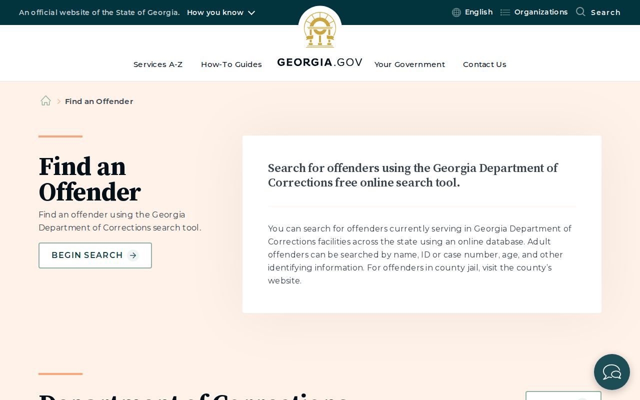 Harris County arrest history Georgia offender guidance